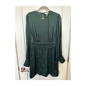 & Other Stories Long Sleeve Silky Short Dress